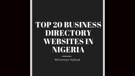 Top 20 business directory websites in Nigeria