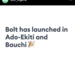 Bolt launched in Ado-Ekiti today